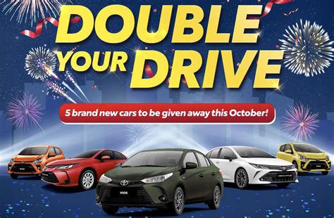 Double Your Drive with Toyota’s October Raffle Promo .